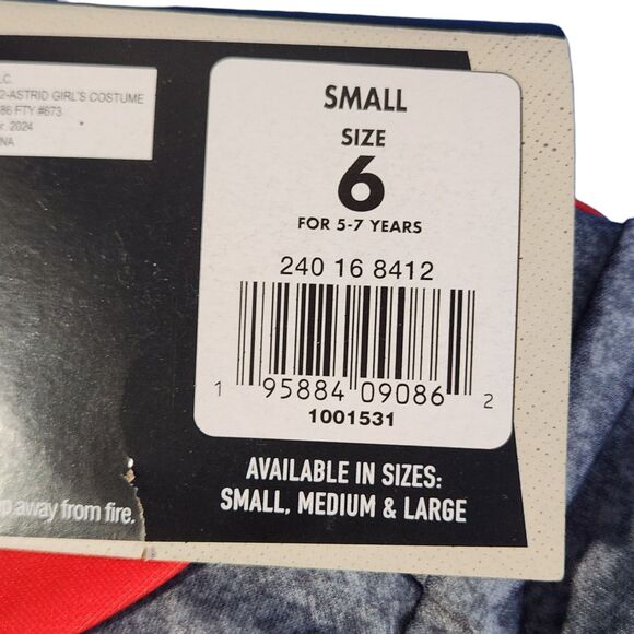 Beetlejuice Astrid School Uniform Child Halloween Costume Girls Size Small 6 NEW - Picture 5 of 5